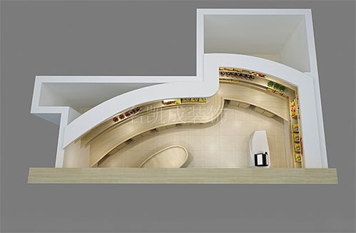 潤(rùn)興水果店裝修設(shè)計(jì) 店鋪裝飾 網(wǎng)紅水果店 裝修設(shè)計(jì)